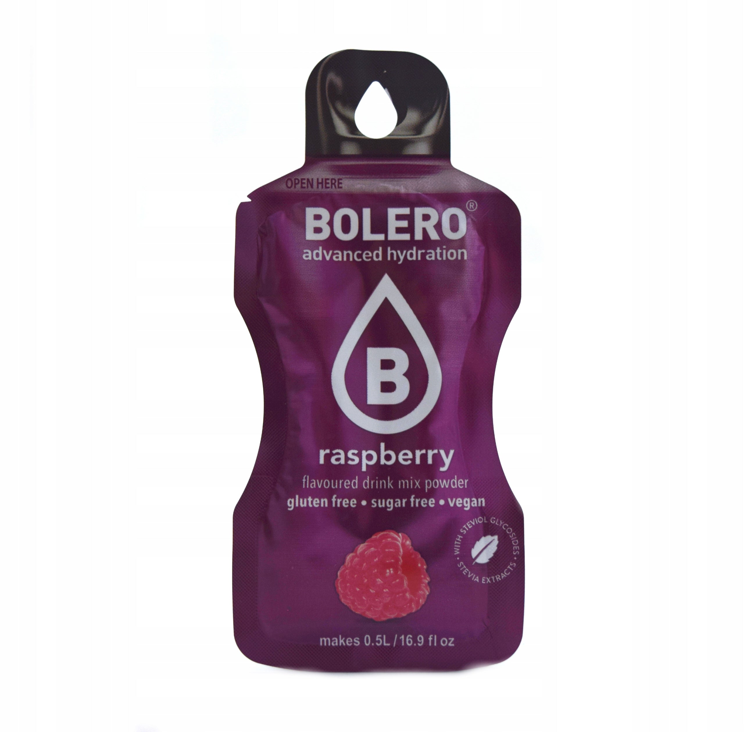 Bolero Drink Classic 3g DRINK STEWIA VEGAN LOW KCAL GLUTEN FREE RASPBERRY