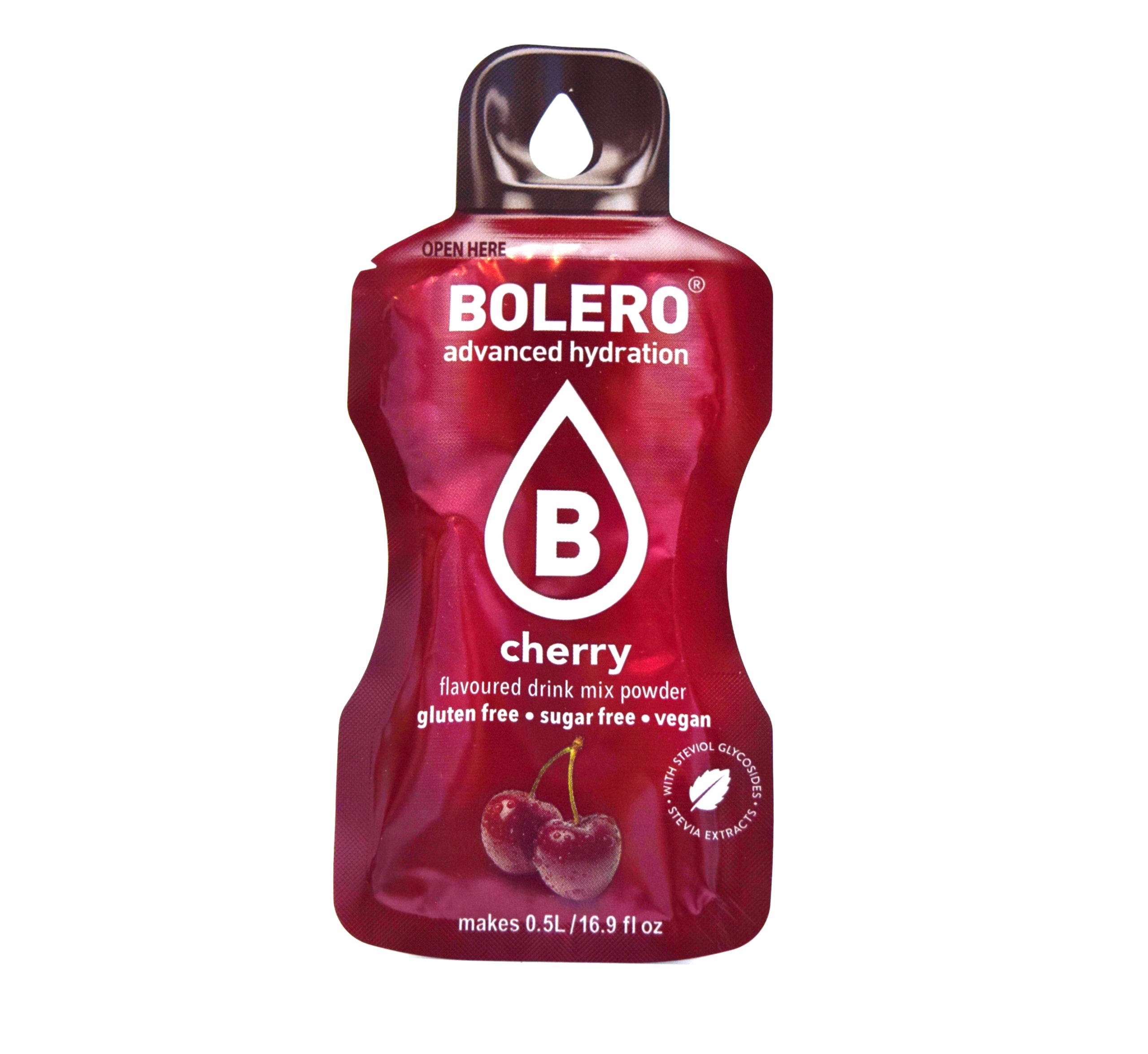 Bolero Drink Classic 3g POWDER DRINK LOW CALORIE KETO VEGAN CHERRY Expiration date at least 1 month from the date of purchase