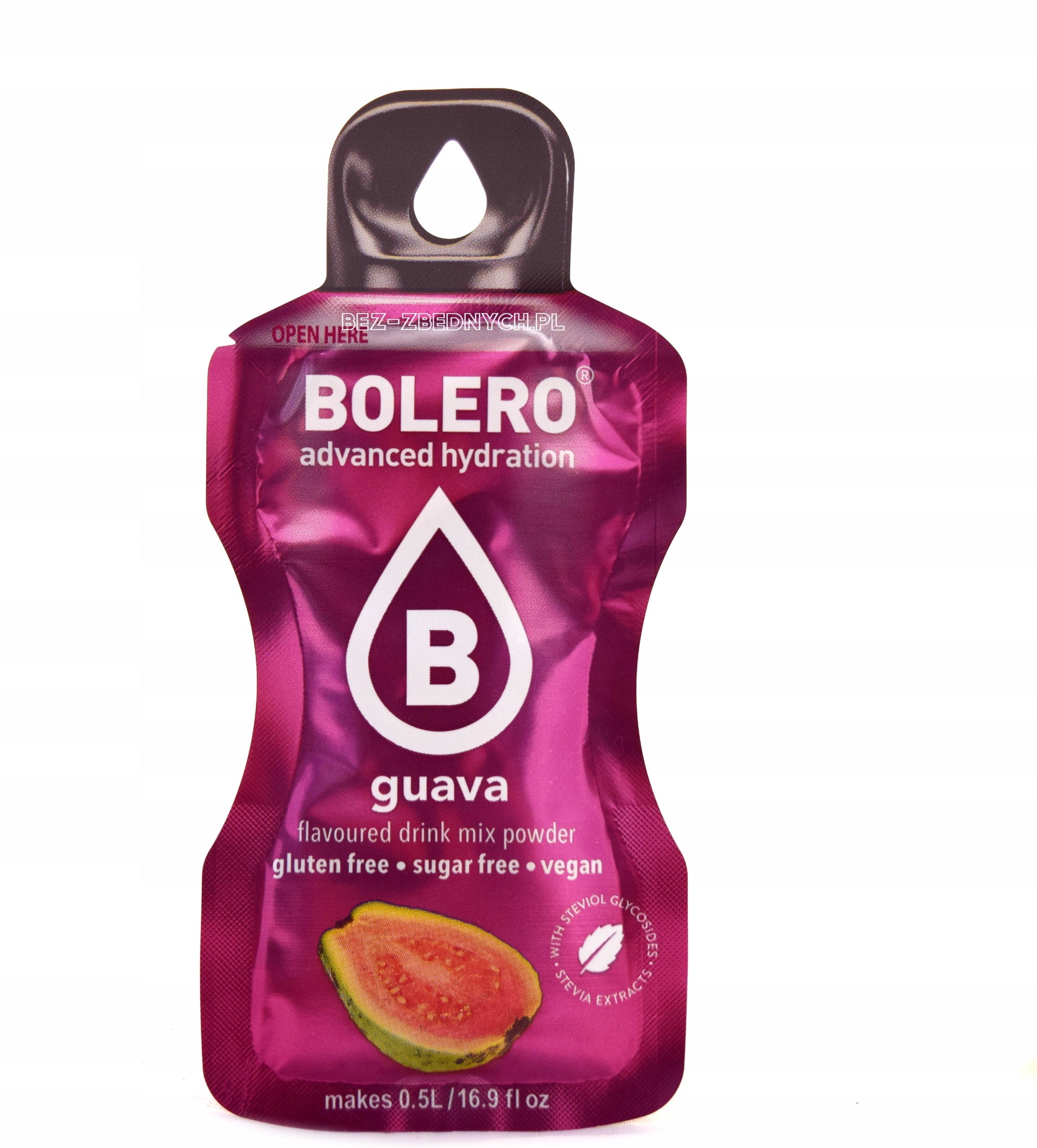 Bolero Drink Classic 3g STEVIA DRINK WITHOUT SUGAR LOW CALORIES VEGAN GUAVA EAN (GTIN) 838766006215