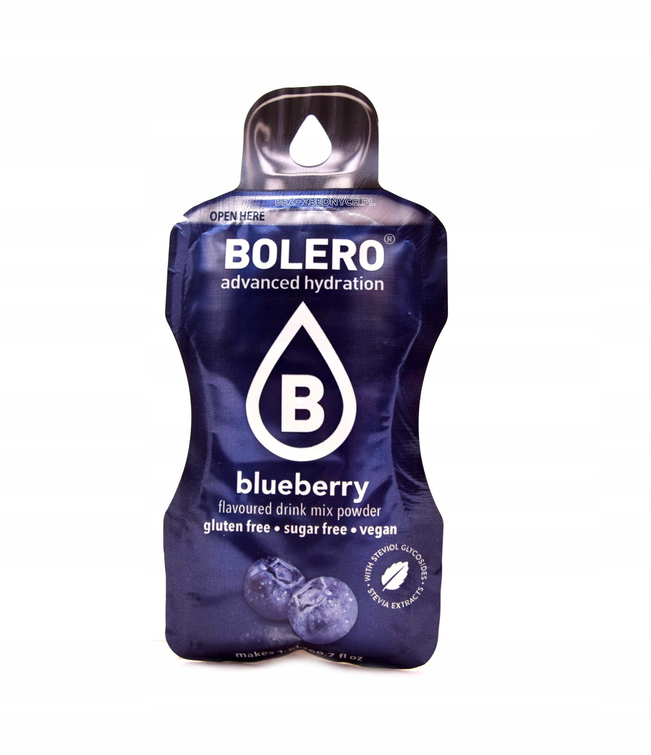 Bolero Drink Classic 9g DRINK POWDER LOW CALORIES STEVIA VEGE BERRY Expiration date at least 1 month from the date of purchase