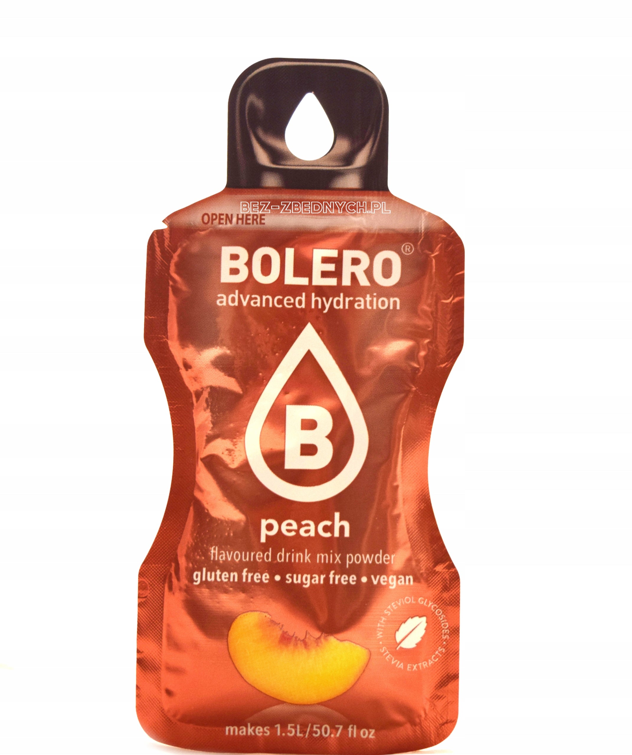 Bolero Drink Classic 9g DRINK POWDER STEVIA SUGAR FREE PEACH