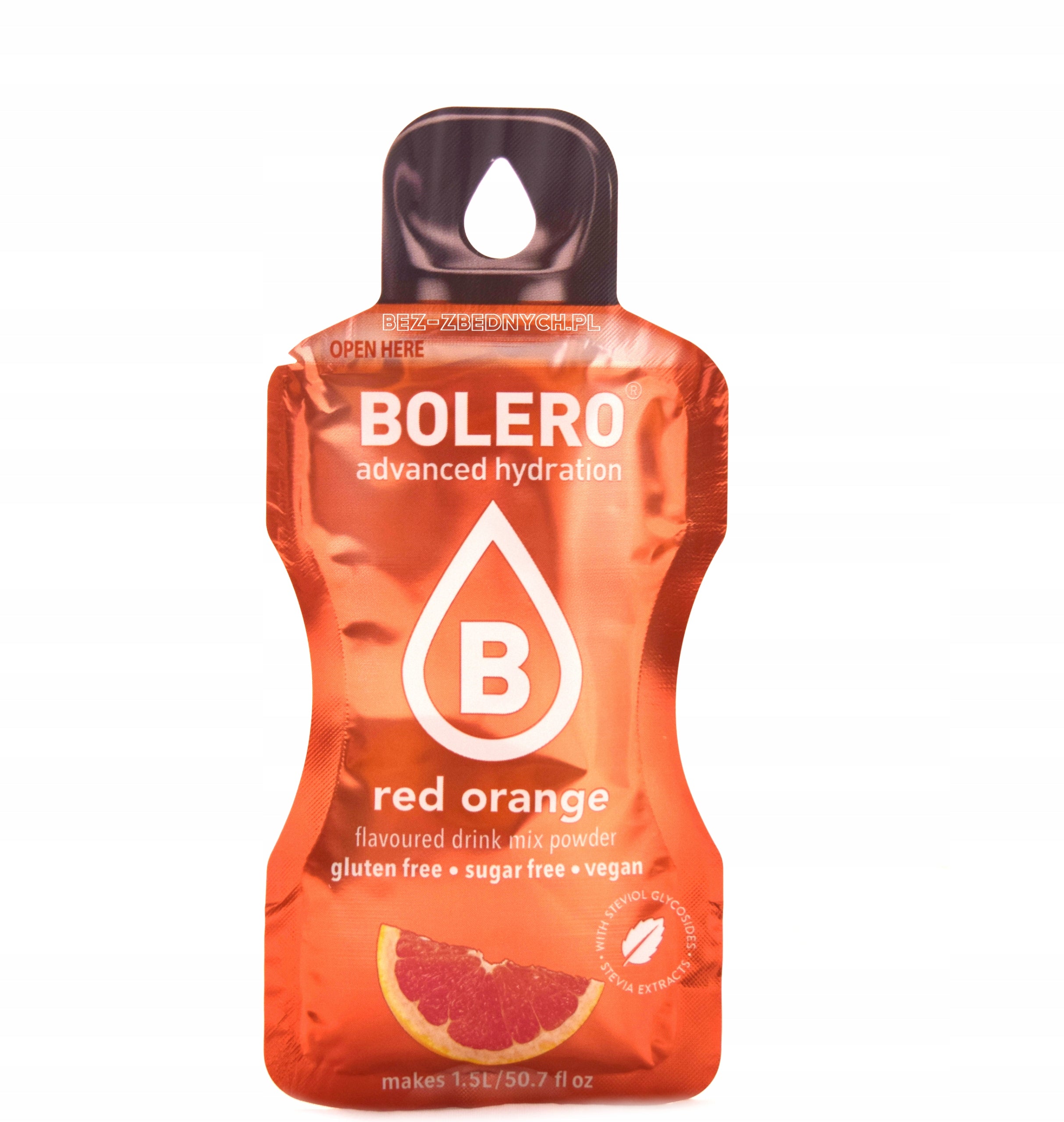 Bolero Drink Classic 9g LOW CALORIE POWDER DRINK LOW KCAL RED ORANGE