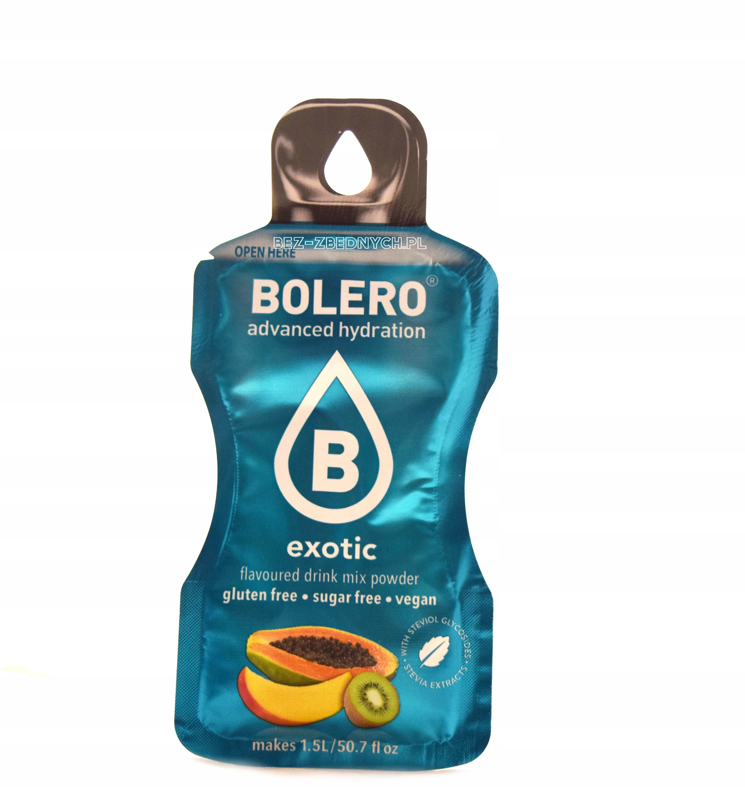 Bolero Drink Classic 9g LOW KCAL DRINK POWDER WITHOUT GLUTEN VEGE EXOTIC Expiration date at least 1 month from the date of purchase