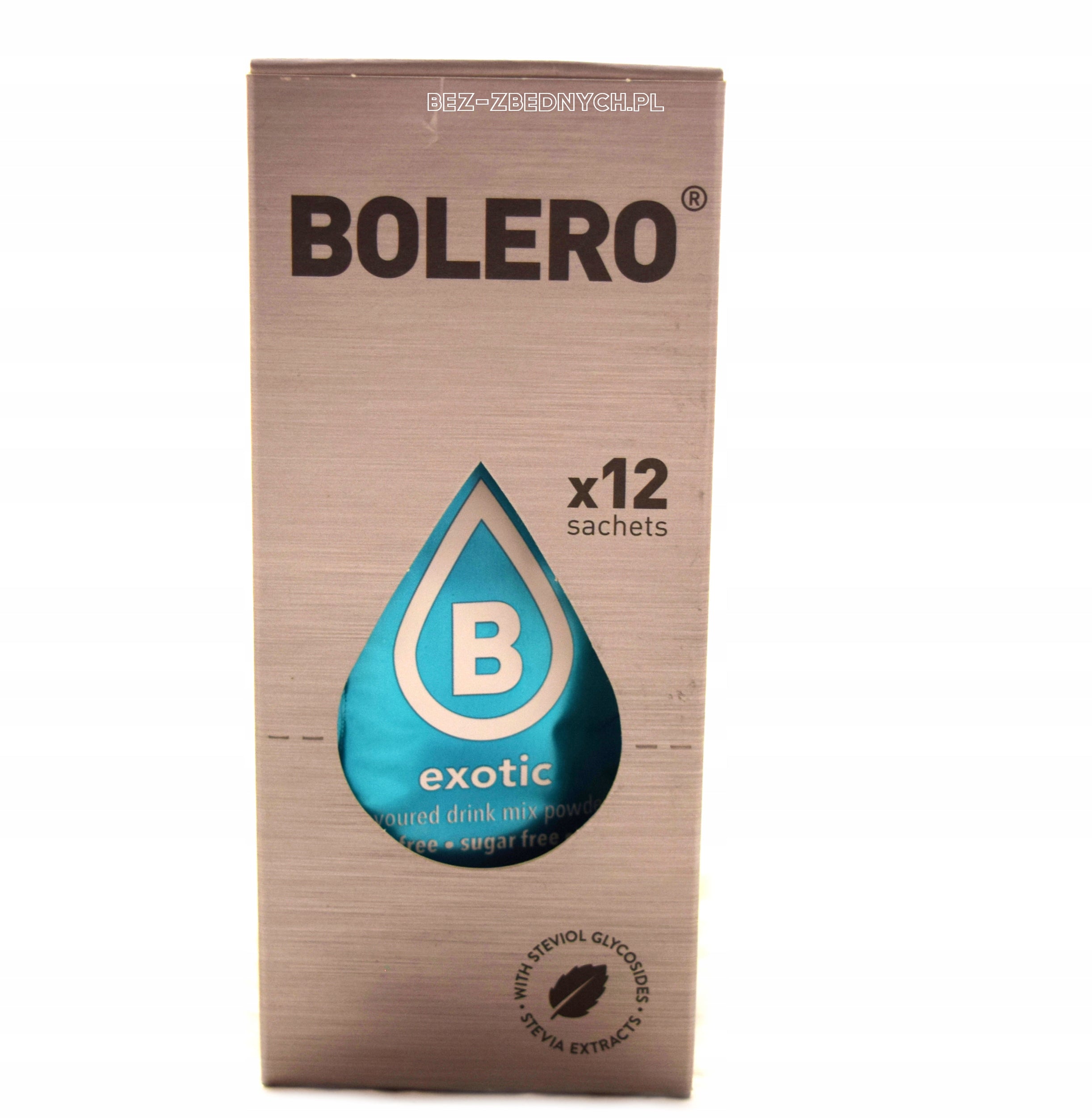 Bolero Drink Classic 9g LOW KCAL DRINK POWDER WITHOUT GLUTEN VEGE EXOTIC