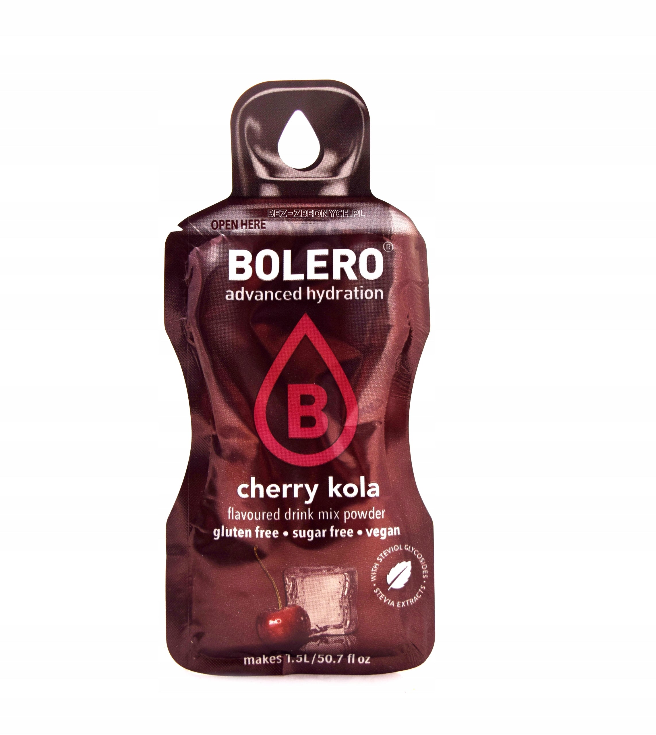 Bolero Drink Classic 9g POWDERED DRINK LOW SUGAR VEGAN CHERRY KOLA