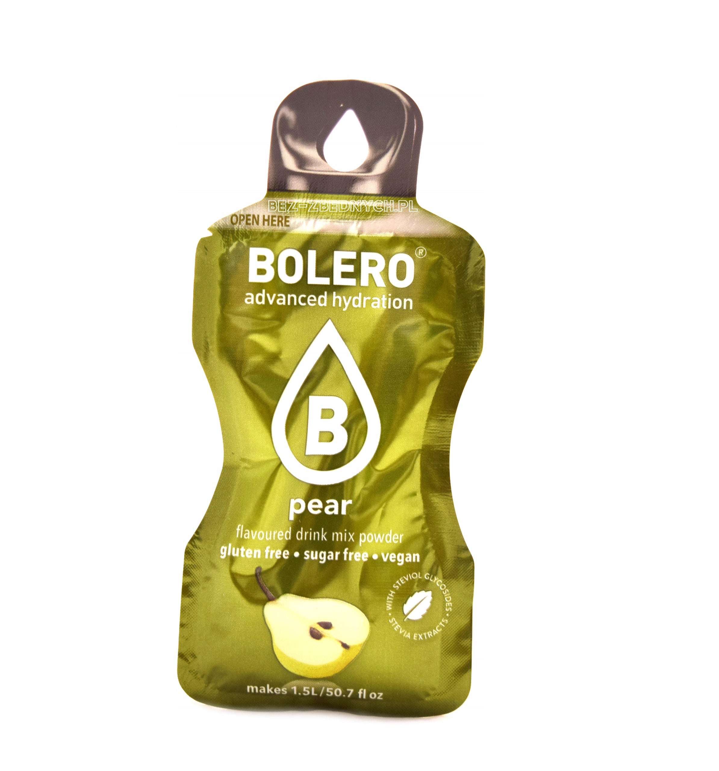 Bolero Drink Classic 9g SUGAR FREE DRINK KETO VEGAN PEAR Expiration date at least 1 month from the date of purchase