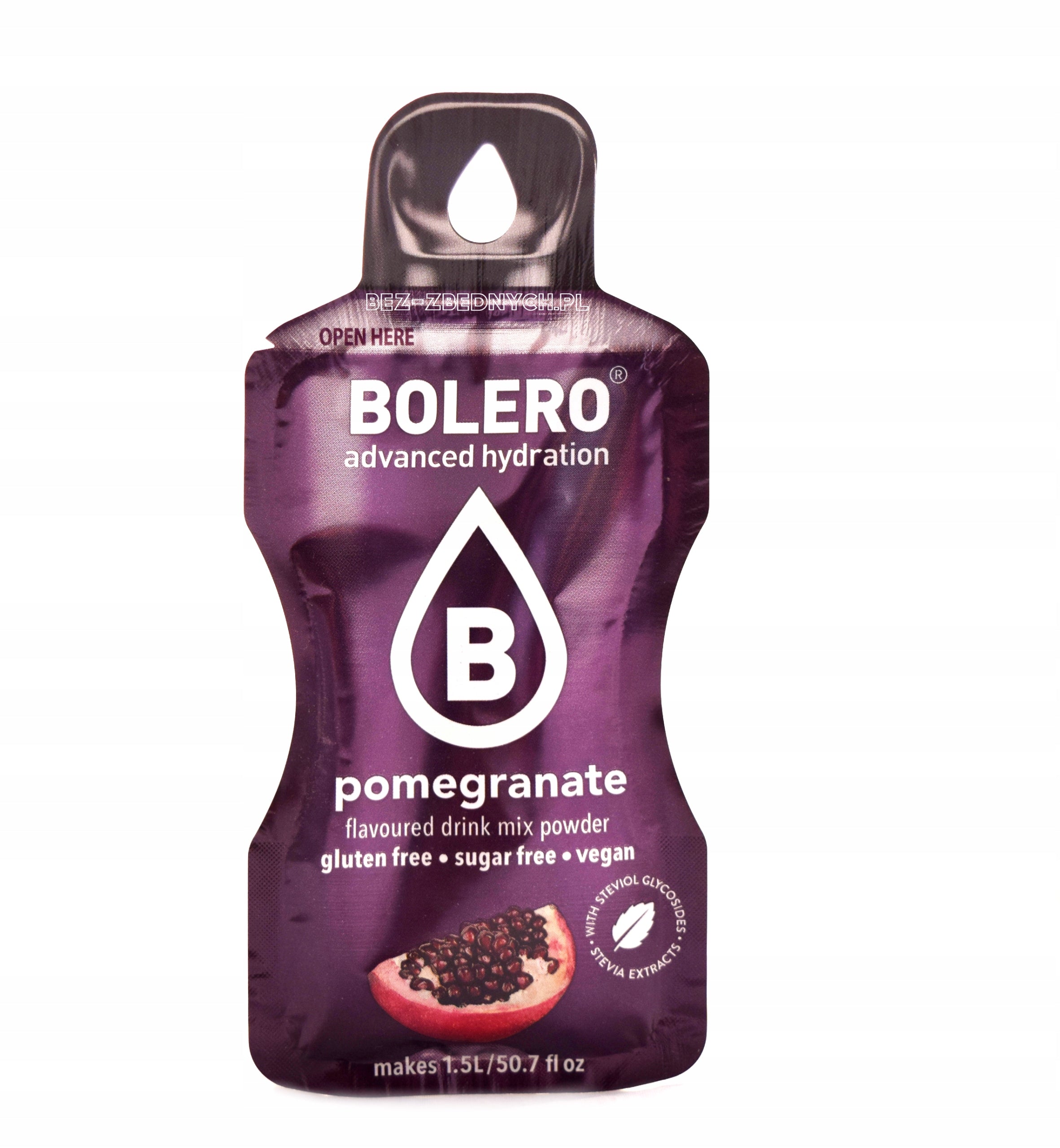 Bolero Drink Classic 9g SUGAR FREE DRINK LOW CALORIE VEGAN POMEGRANATE