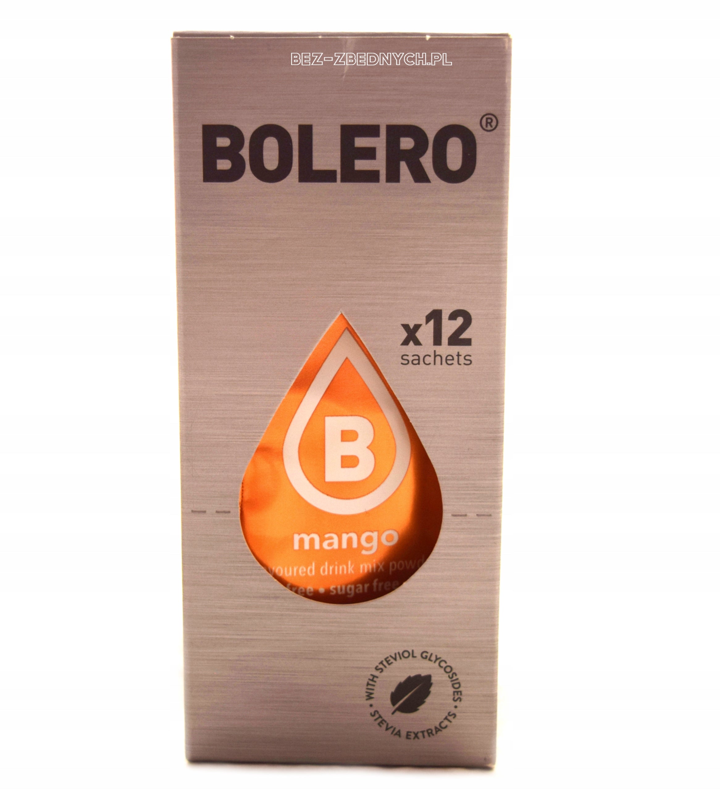 Bolero Drink Classic 9g SUGAR FREE VEGAN MANGO POWDERED DRINK