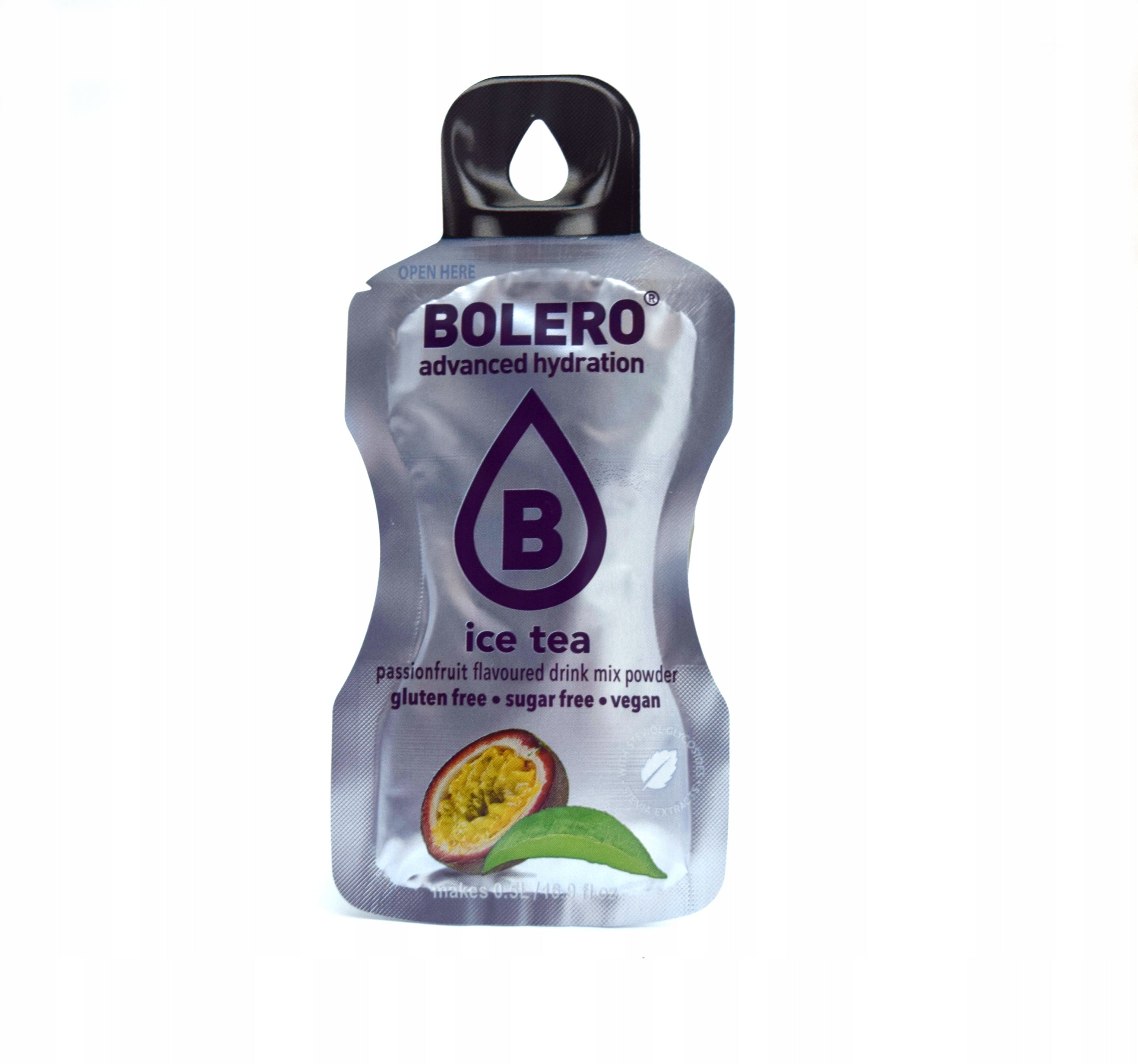 Bolero Drink Ice Tea 3g VEGAN WITHOUT GLUTEN PASSION FRUIT Expiration date at least 1 month from the date of purchase