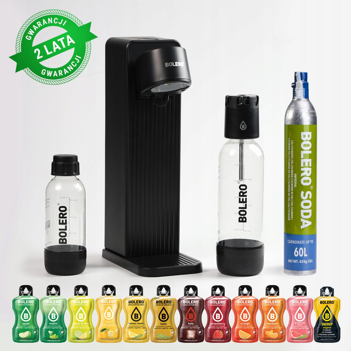 Bolero saturator Soda Maker black Manufacturer code 3800048214332