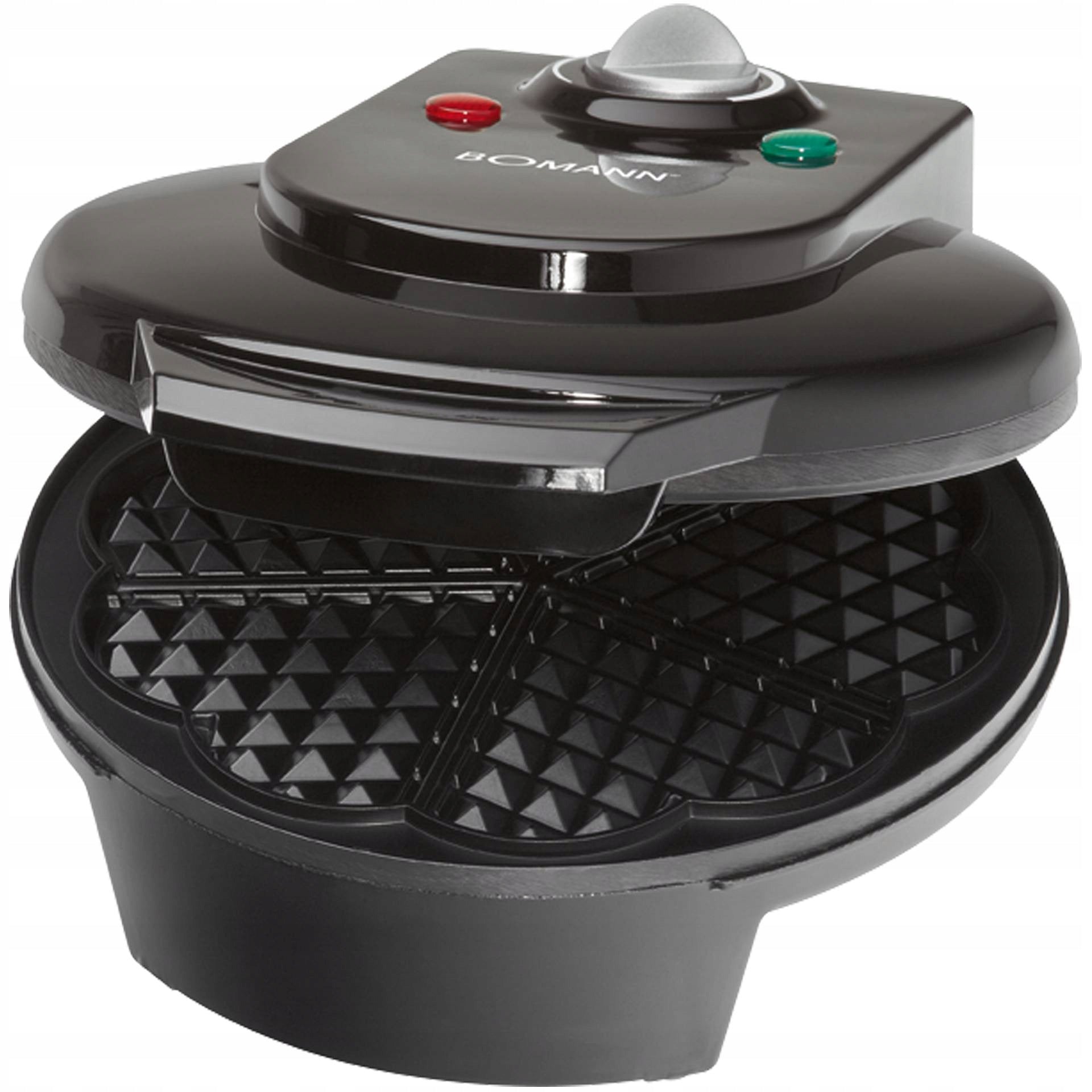 Bomann WA 5018 CB heart waffle iron Packaging status original