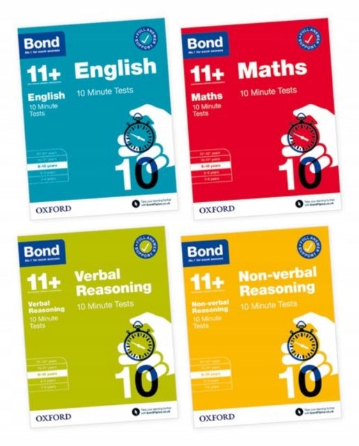 Bond 11plus 10-Minuten-Tests 9–10 Jahre Bundle 1 