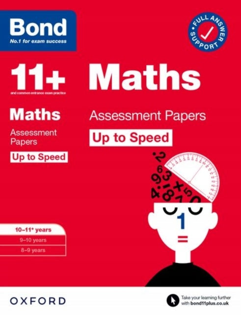 Bond 11plus: Bond 11plus Maths Up to Speed Assessment Papers with Answer Support 10-11 years 1