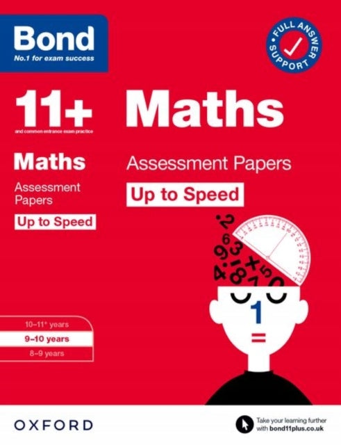 Bond 11plus: Bond 11plus Maths Up to Speed Assessment Papers with Answer Support 9-10 Years 1
