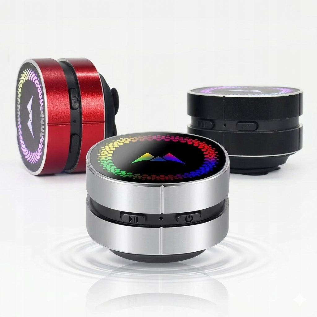 Bone Conduction Bluetooth RGB Speaker + Suction Cup