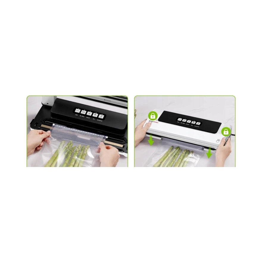 BonsenKitchen VS2000 Vacuum welding machine black +foil :153