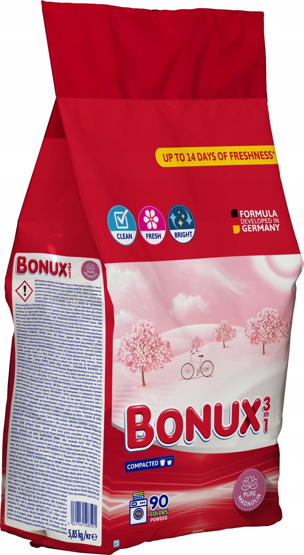 Bonux Colour Washing Powder 5,85 kg Pure Magnolia