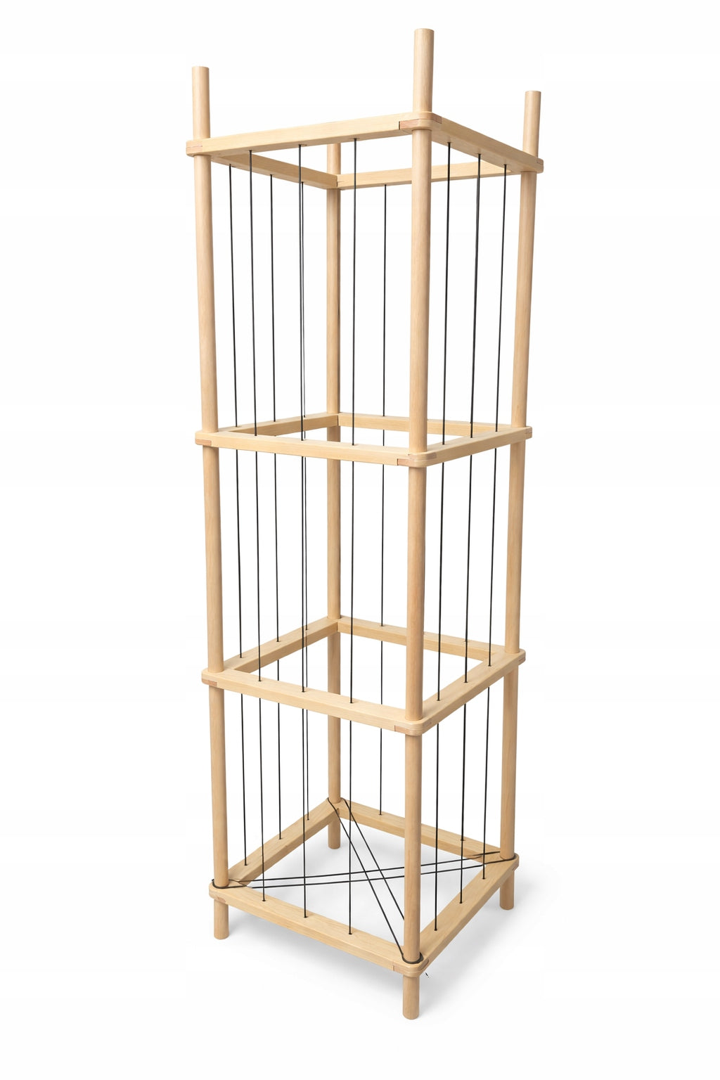 Bookcase for plush toys wooden stand for stuffed animals organizer child's room basket