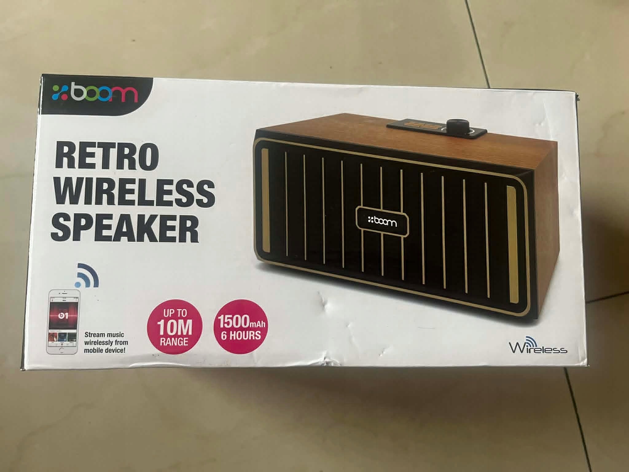 Boom Retro Wireless Speaker