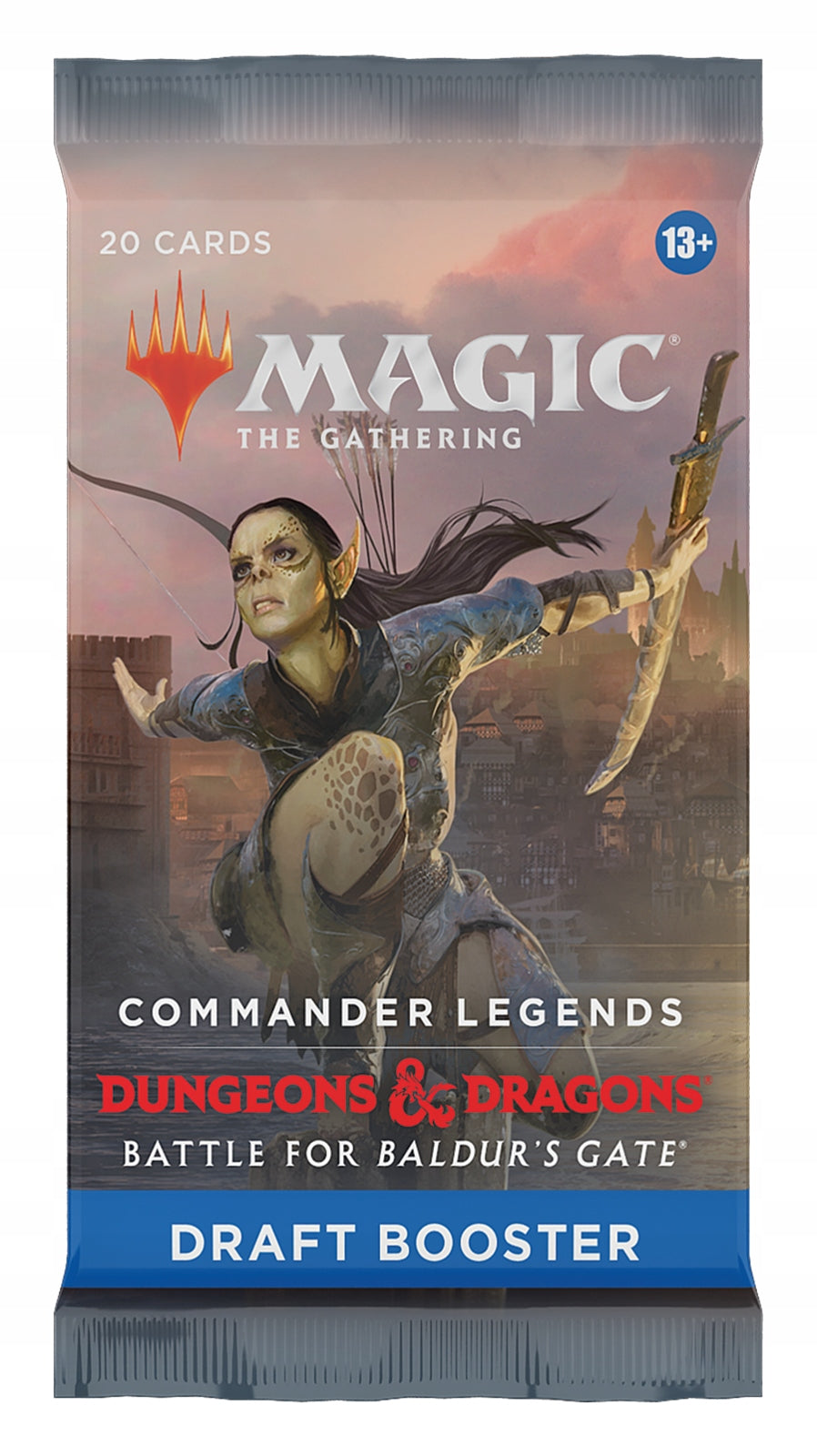 Ergänzung für Spielkarten MTG Commander Legends Baldur's Gate Draft Booster, 24 Stk 