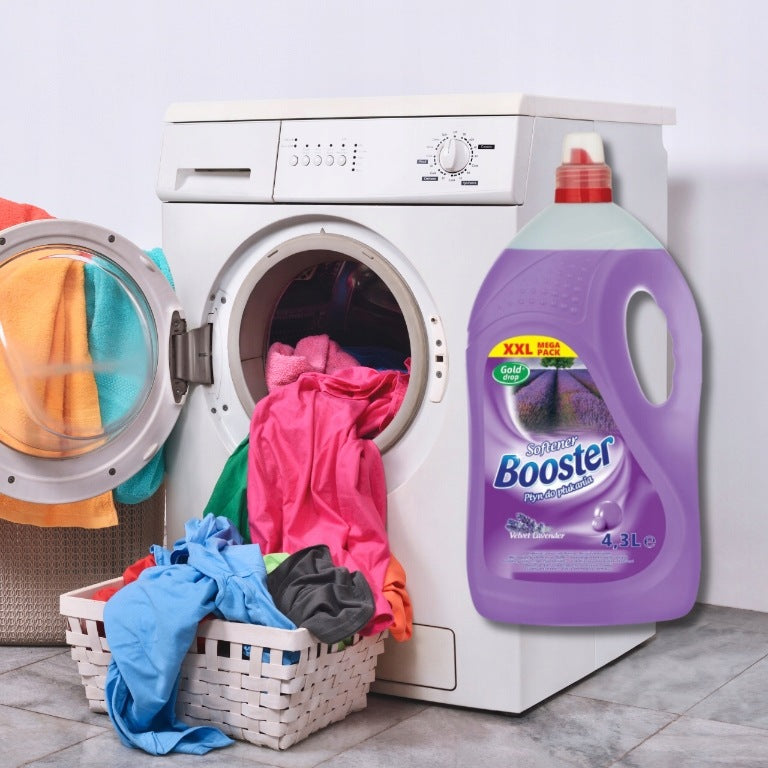 Booster Fabric Rinsing Liquid Lavender Freshness Softness 4,3 L Packaging status original