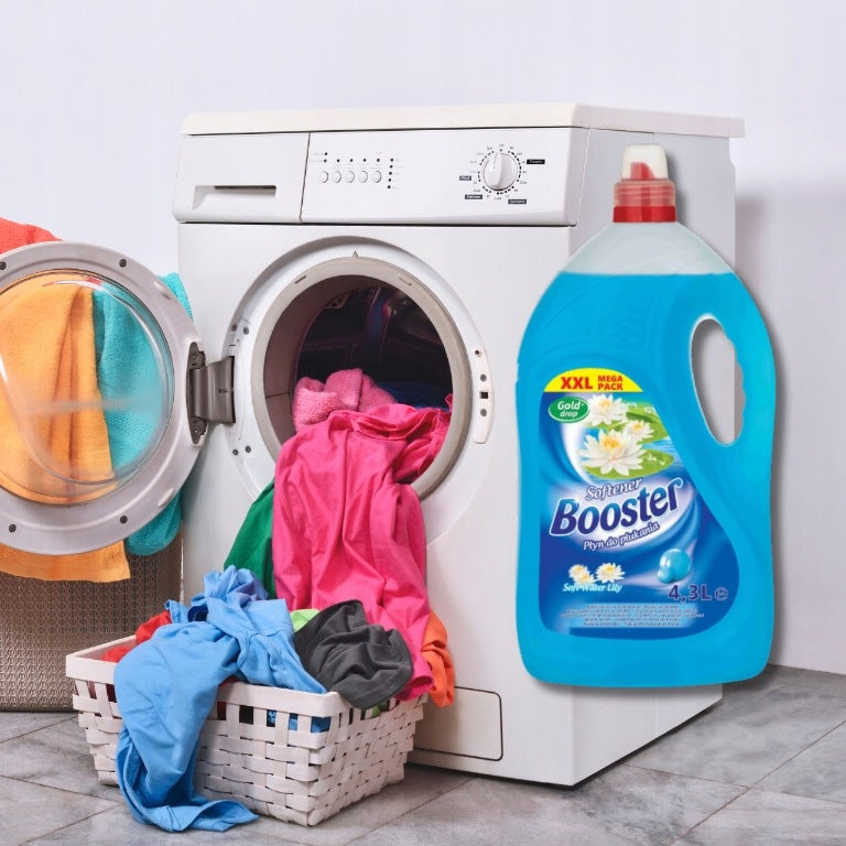 Booster Fabric Rinsing Liquid Water Lily Freshness Softness 4,3 L Packaging status original