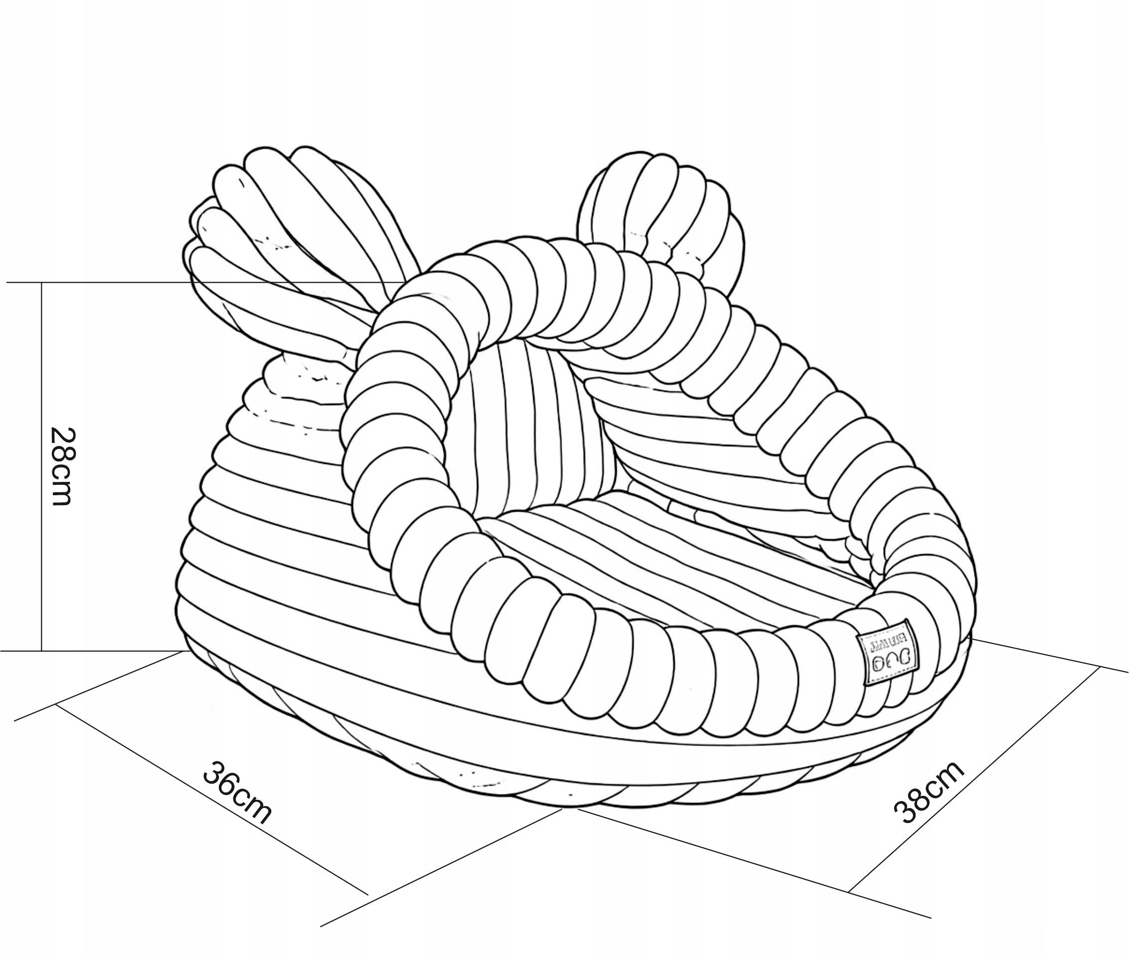 Booth and bed MOUSE CORDUROY for small cat dog COZY bedding M Manufacturer code 5904533635669