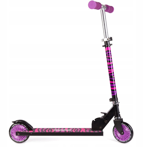 Bopster Folding Scooter 5/14 Years Pink Zebra Manufacturer code 9EA-8E6-35B