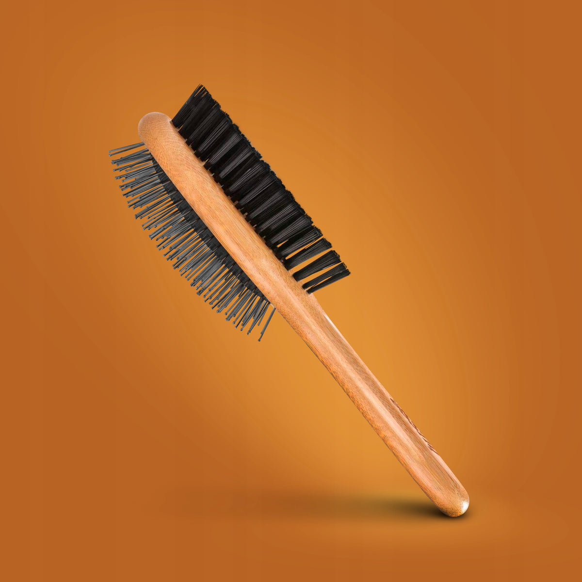 Borste - Double Sided Bamboo Dog Brush