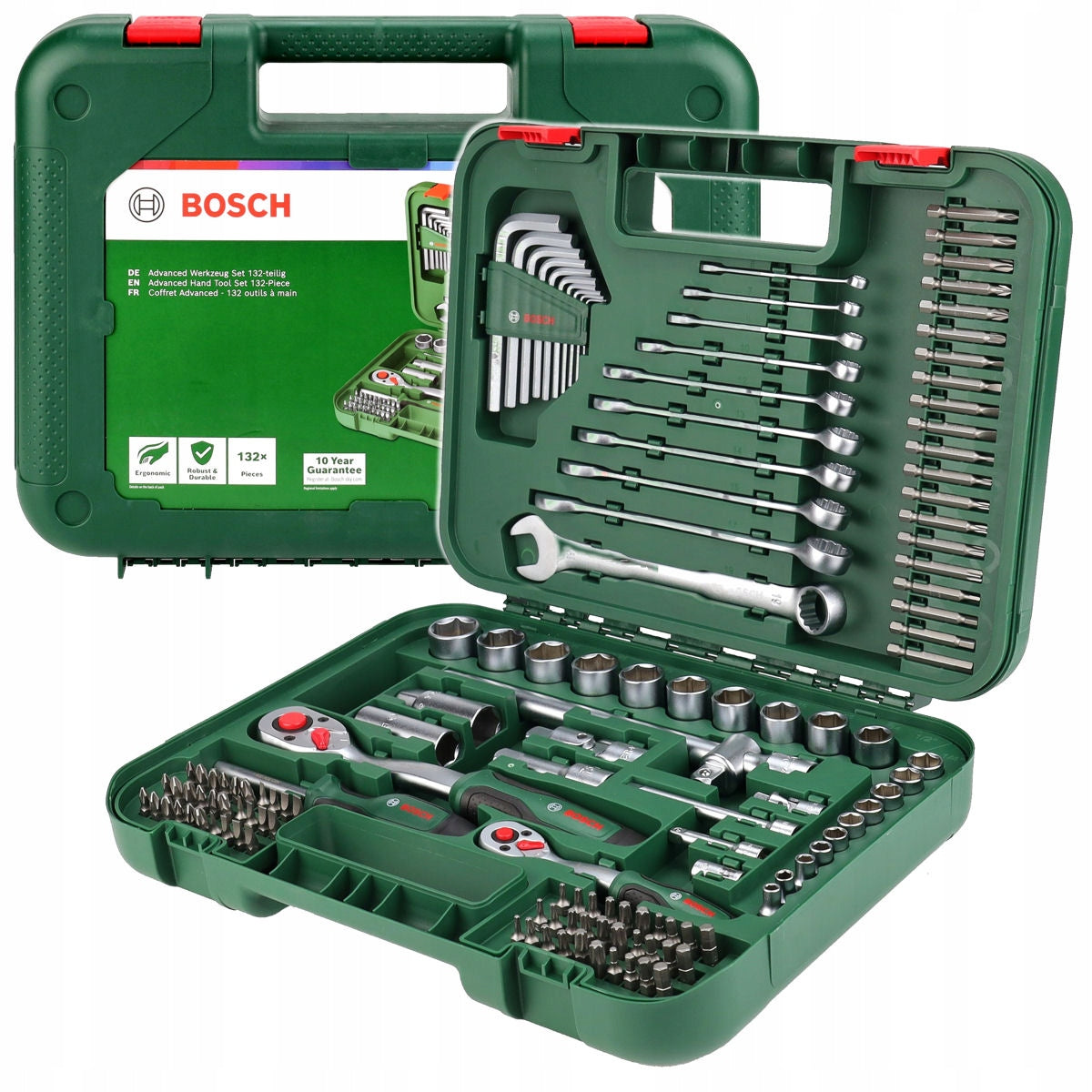 Bosch Advanced 132-piece hand tool set 1600A02Z9B Manufacturer code 1600A02Z9B