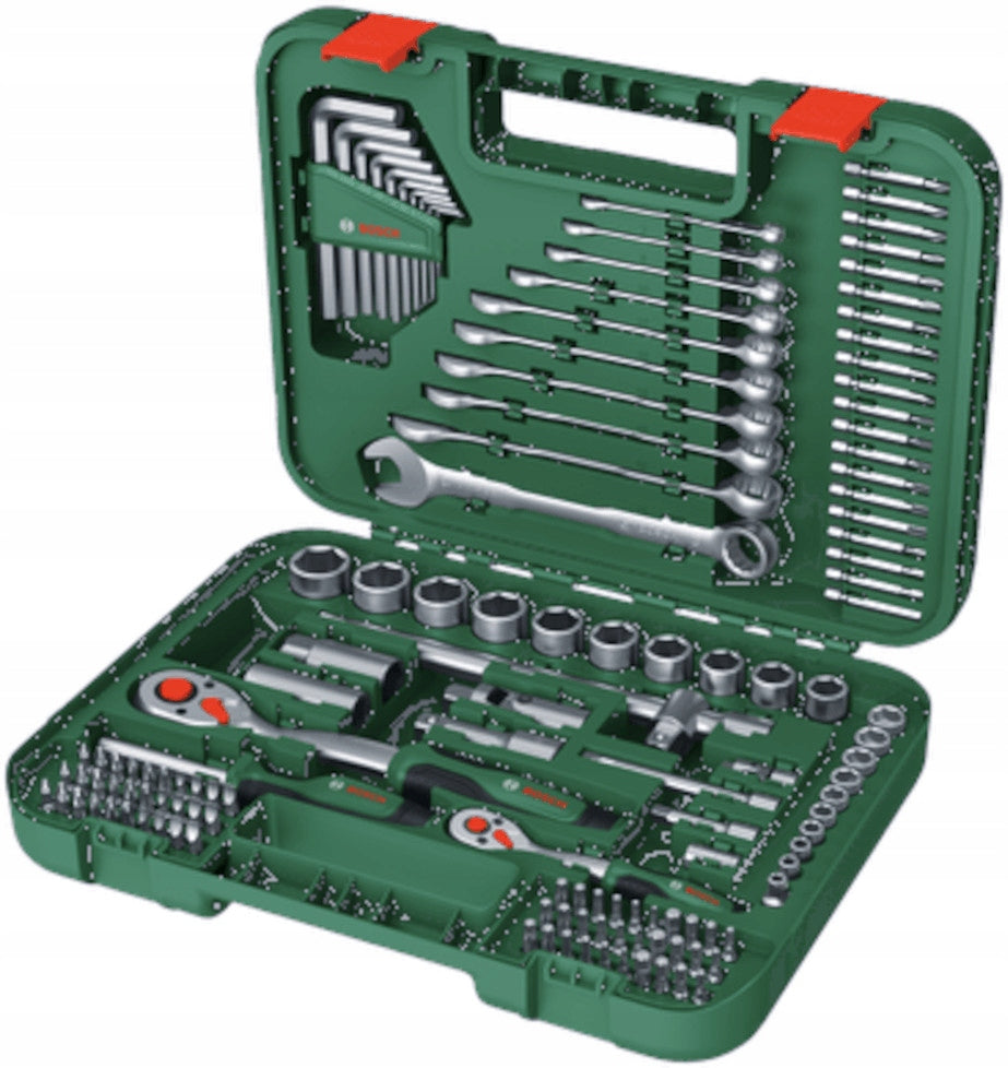 Bosch Advanced 132-piece hand tool set 1600A02Z9B