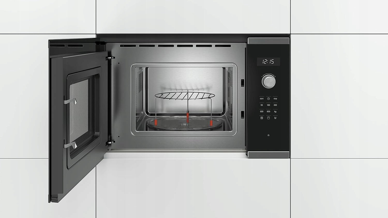 Bosch BEL524MS0 Built-in Microwave 20L 800W Grill Touch Stainless Steel Brand Bosch