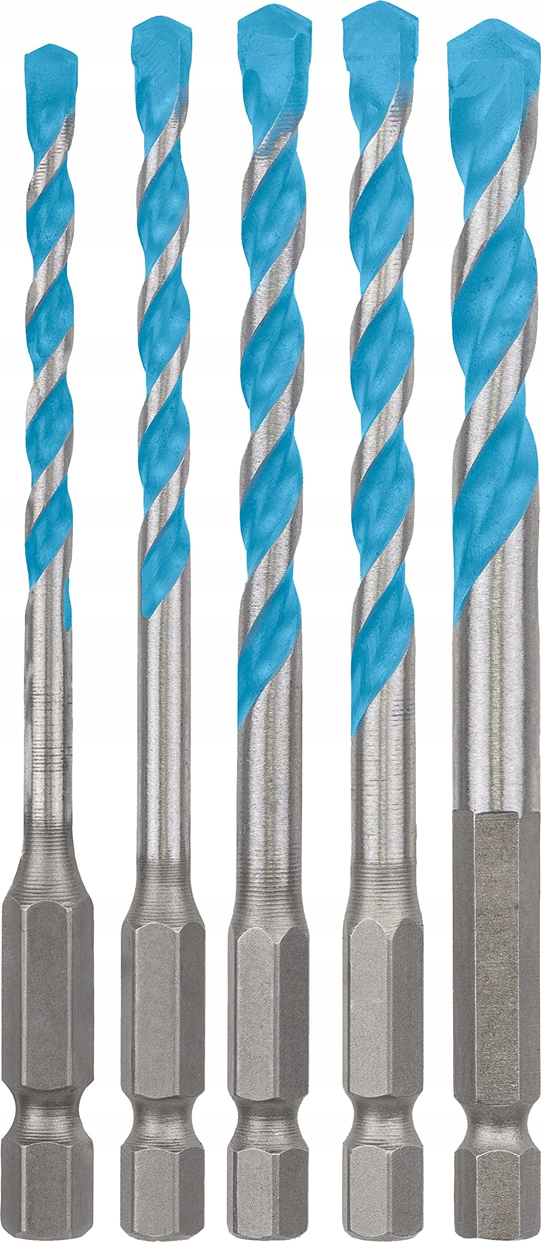 Bosch EXPERT HEX-9 MultiConstruction Drill Bit Set 4/5/6/6/8 mm 5 pieces
