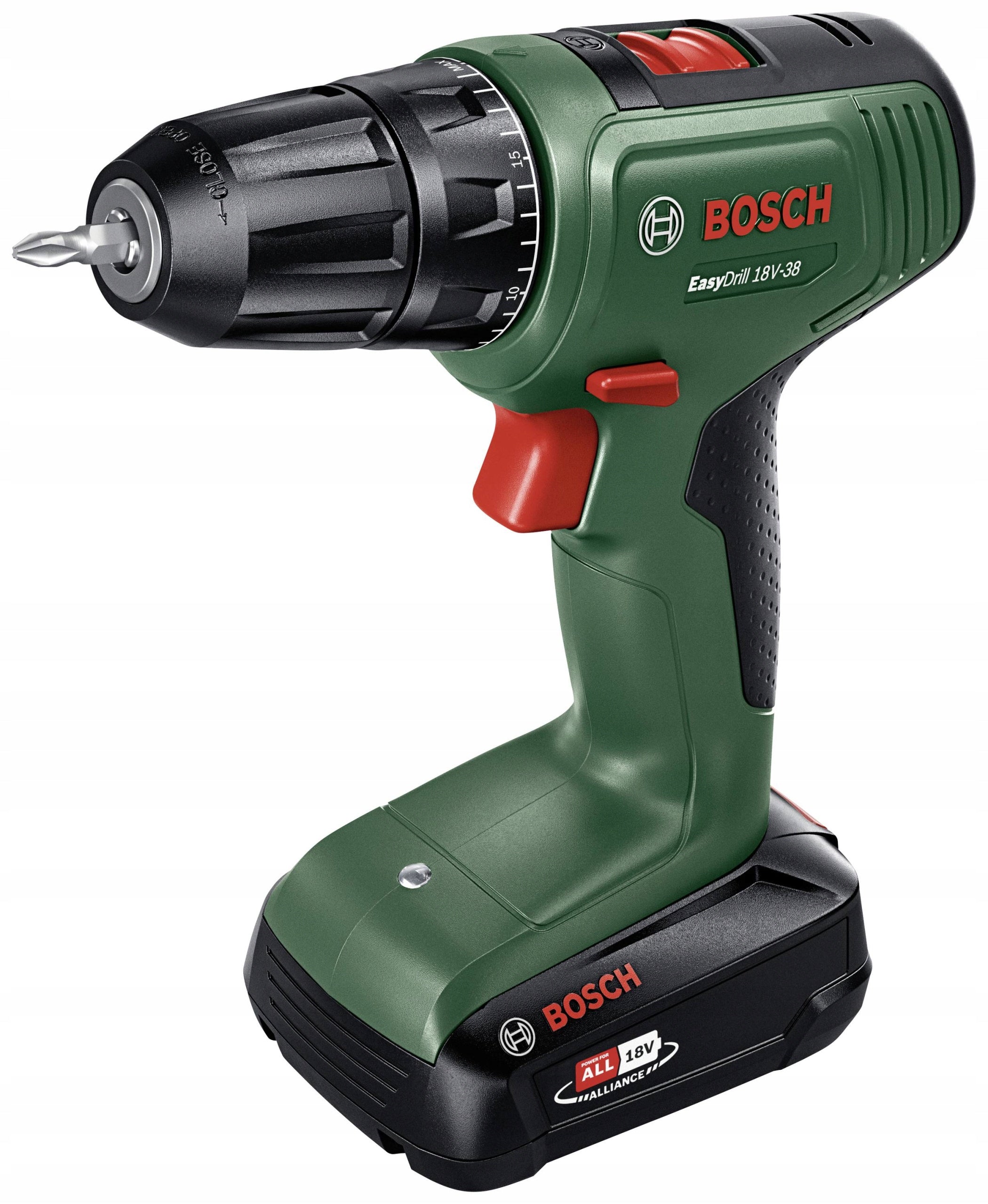 Bosch EasyDrill 18V-38 Cordless Drill/Driver 18V 2,5Ah SUITCASE Packaging status original