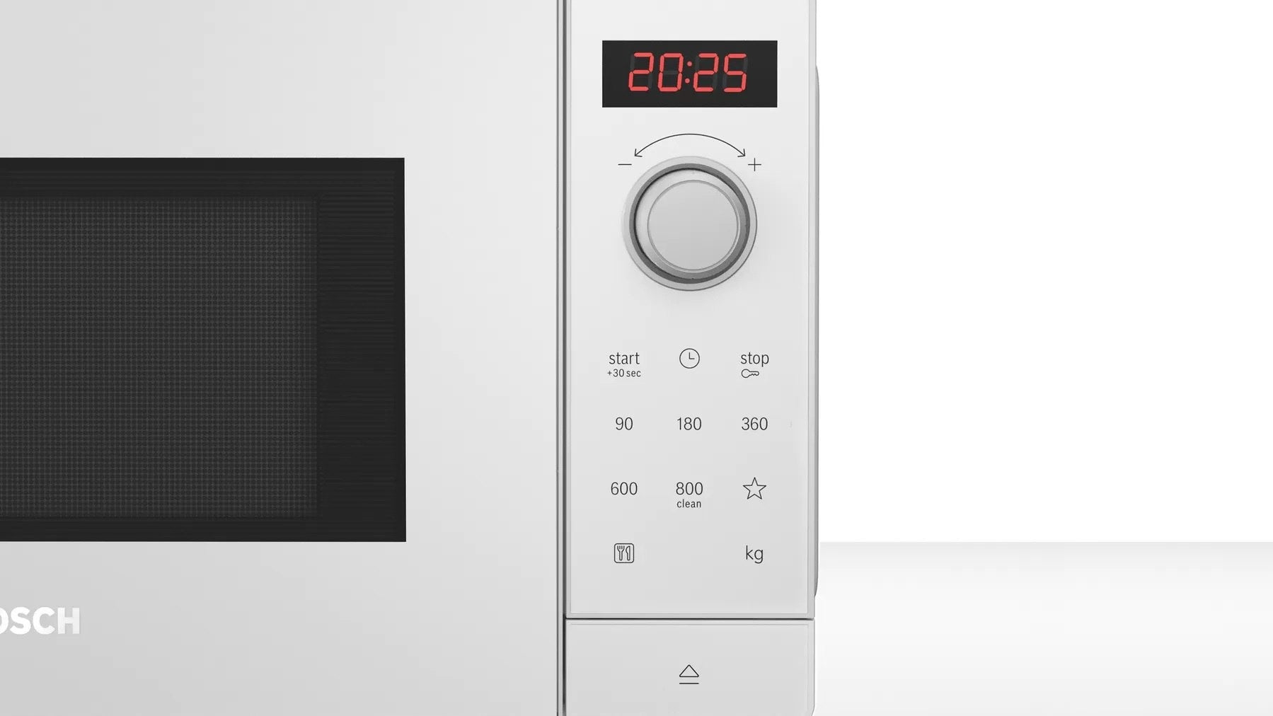 Bosch FFL023MW0 Freestanding Microwave 20l 800W white Manufacturer code FFL023MW0