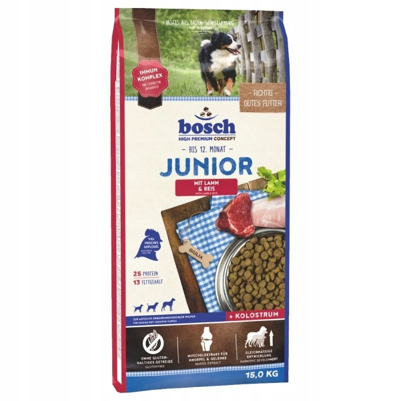 Bosch Junior Lamb & Rice 15kg