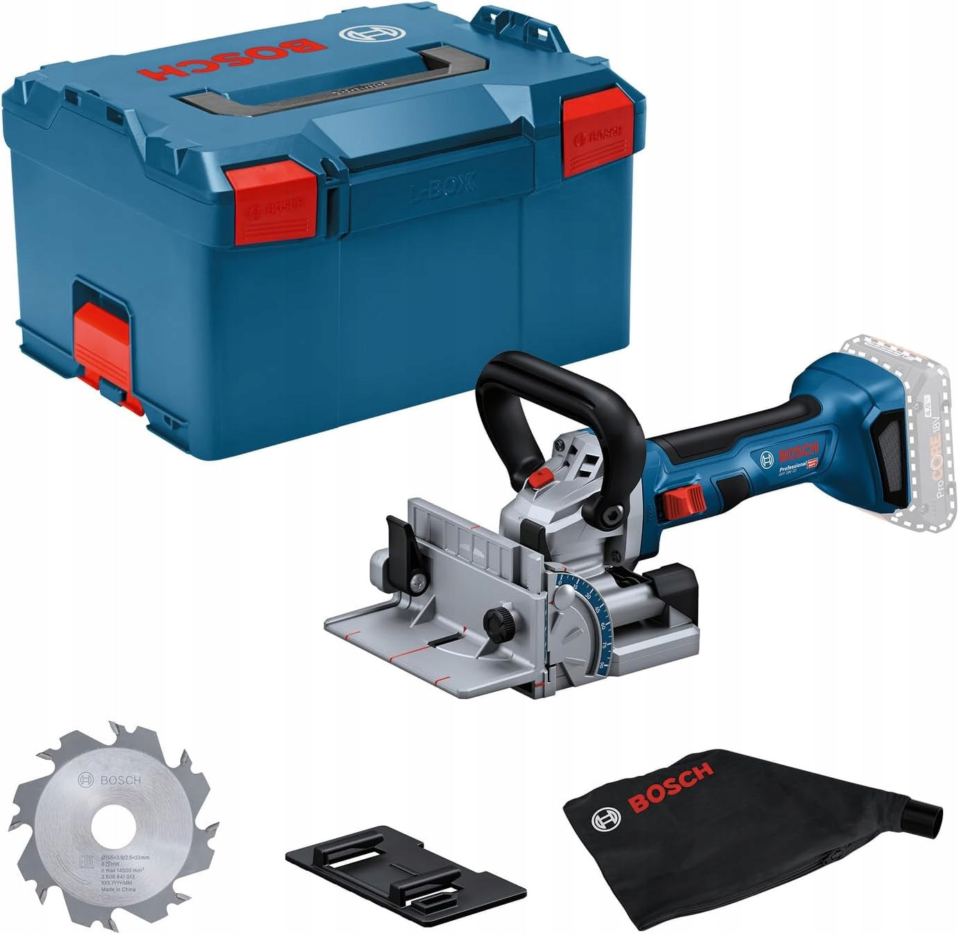 Bosch Milling machine GFF 18V-22 Ø 105 mm L-BOXX with accessories without battery