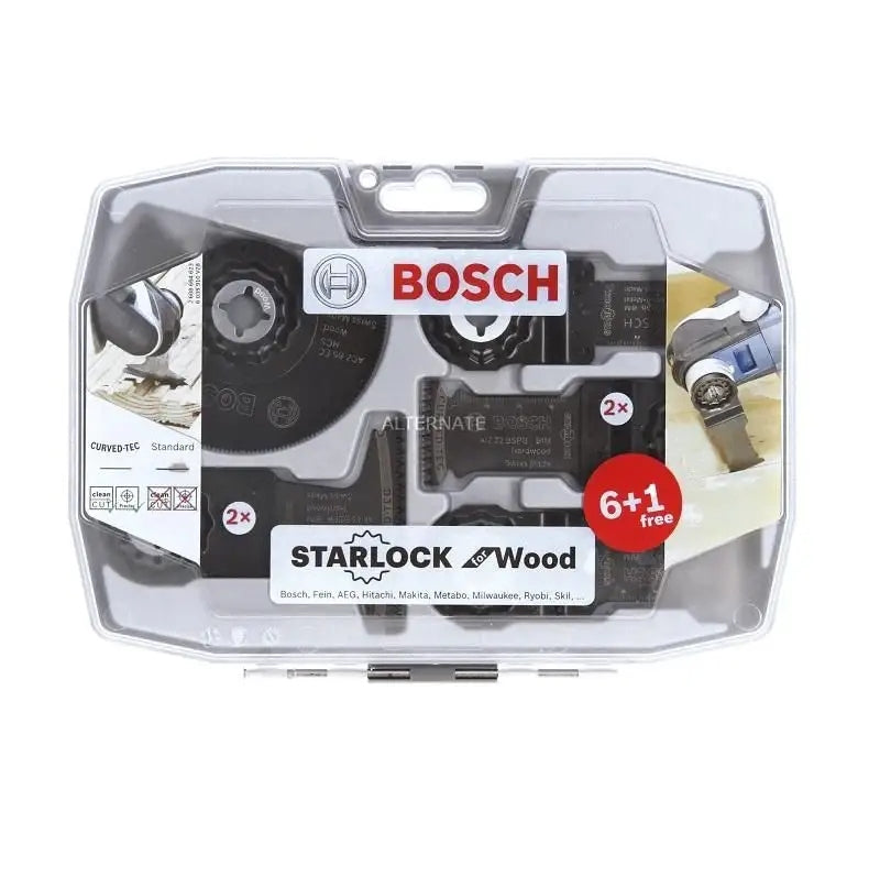 Bosch Starlock 2608664623 Set of 6+1 Segmented Blades Wood Metal PVC Manufacturer code 2608664623