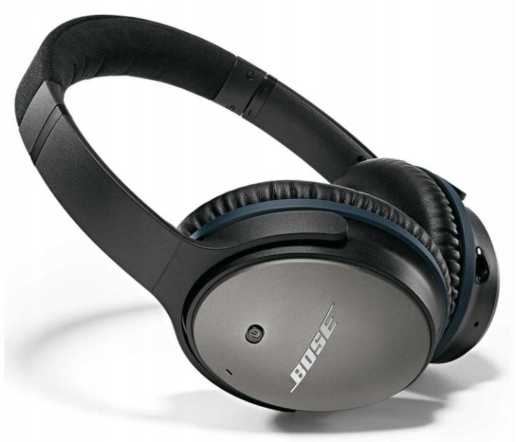Bose QuietComfort 25 On-Ear Headphones, BLACK, BUILT-IN CONTROL Brand Bose