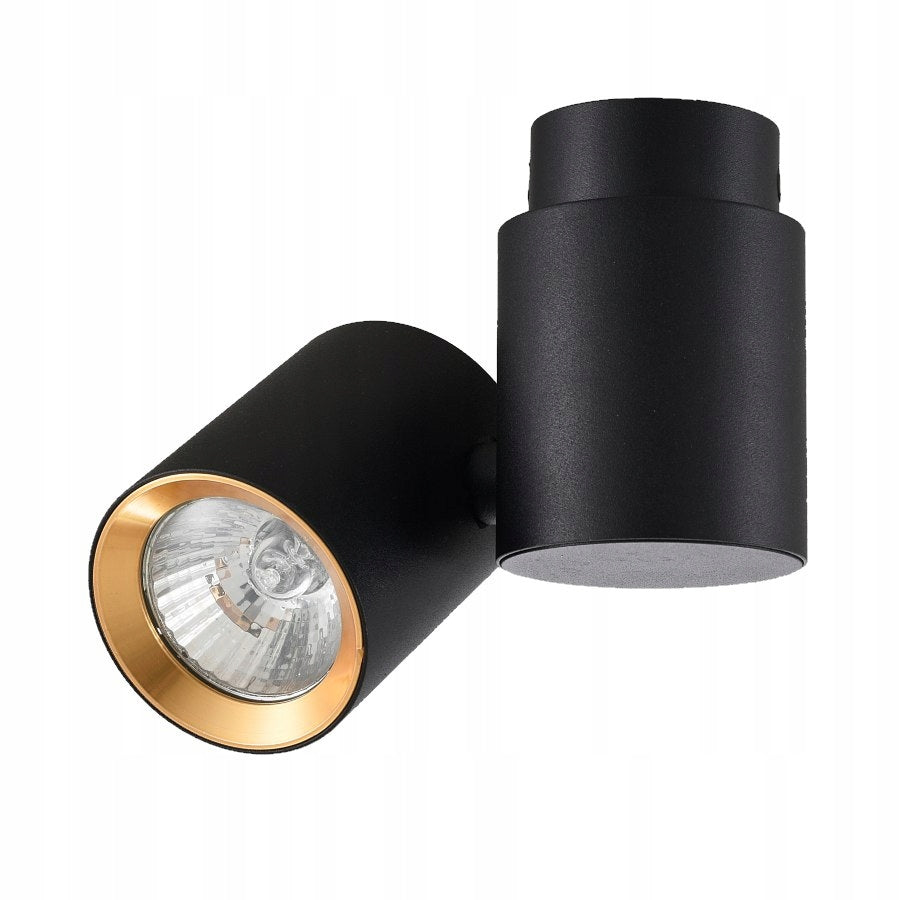 Light Prestige lubinis šviestuvas Boston 1 Black/Gold
