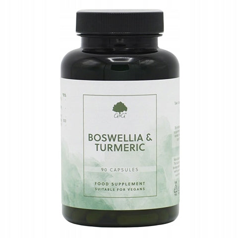 Boswellia and Turmeric Vitamin D3 90 Capsules G&G