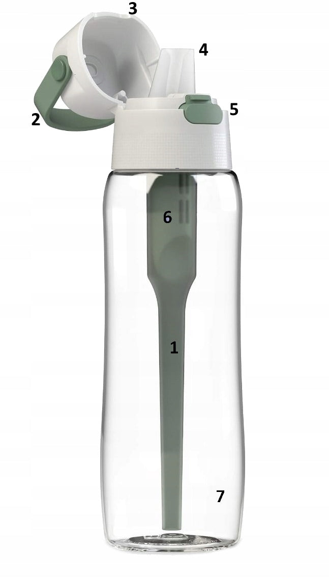 Bottle Dafi Solid 0,7 sage + silicone toothbrush tube cleaner Manufacturer code DKPL11