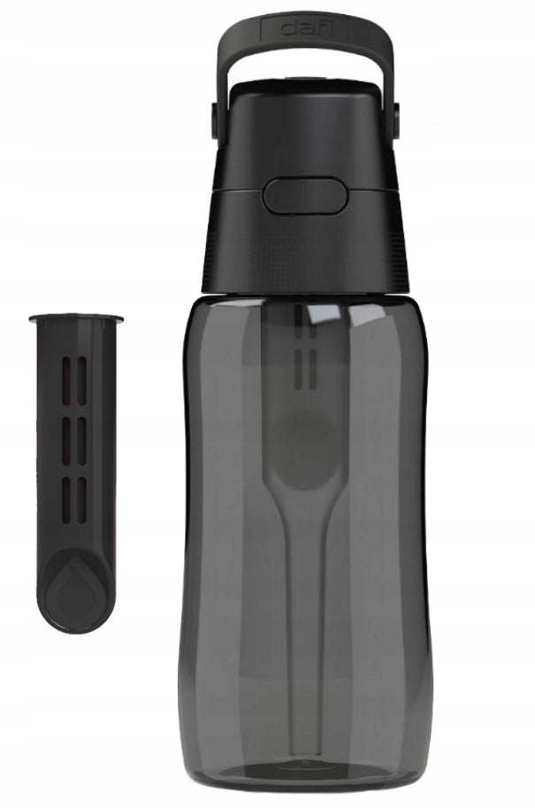 Bottle Dafi Solid FitMania 0,5l black + cleaning brush Packaging status original