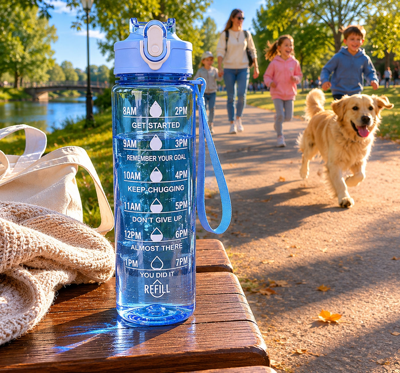 Bottle Ecarla 750 ml blue Brand Ecarla