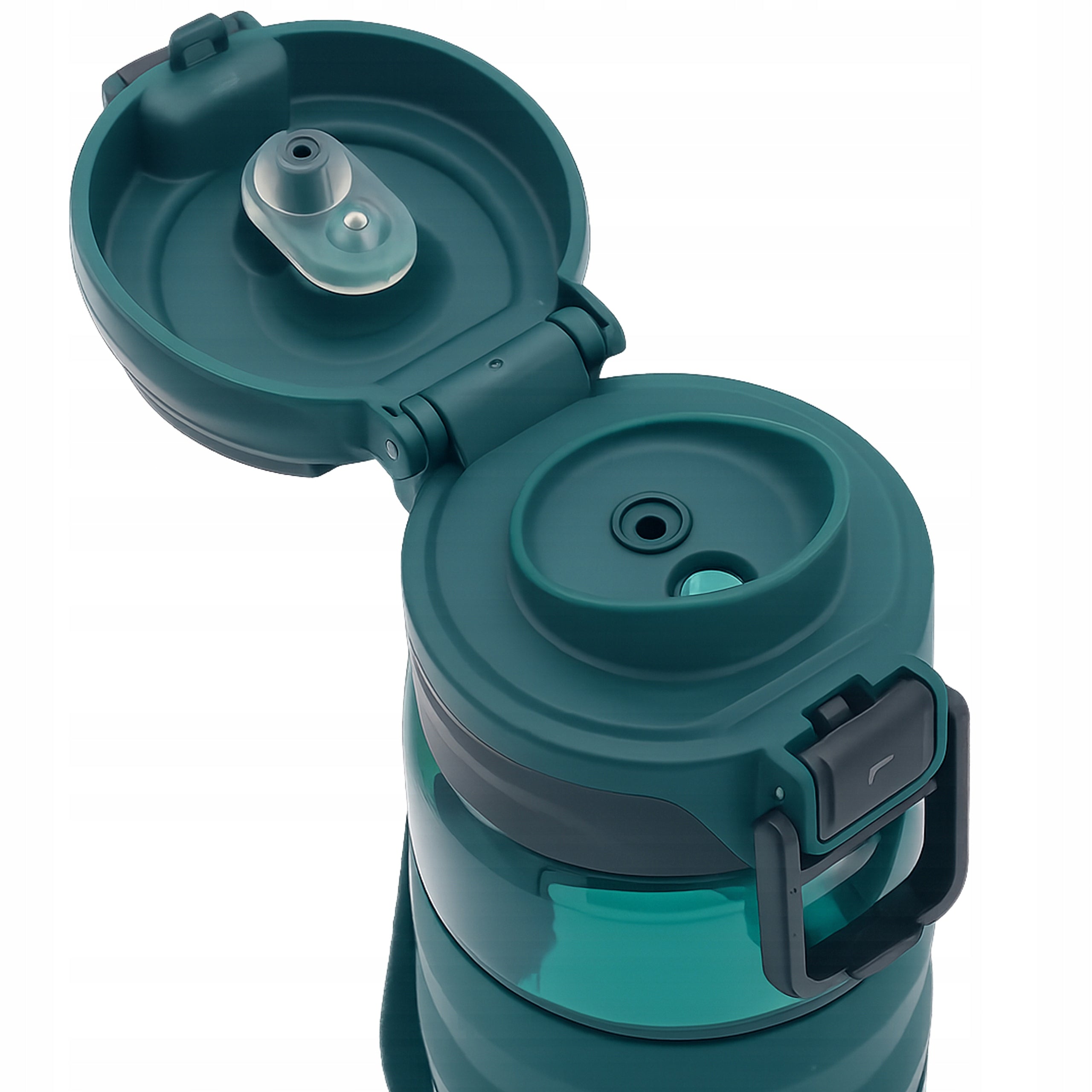 Bottle VIXO 750ml Tritan BPA Free 2in1 Mouthpiece + Straw Strainer Lanyard Bottle Brand VIXO