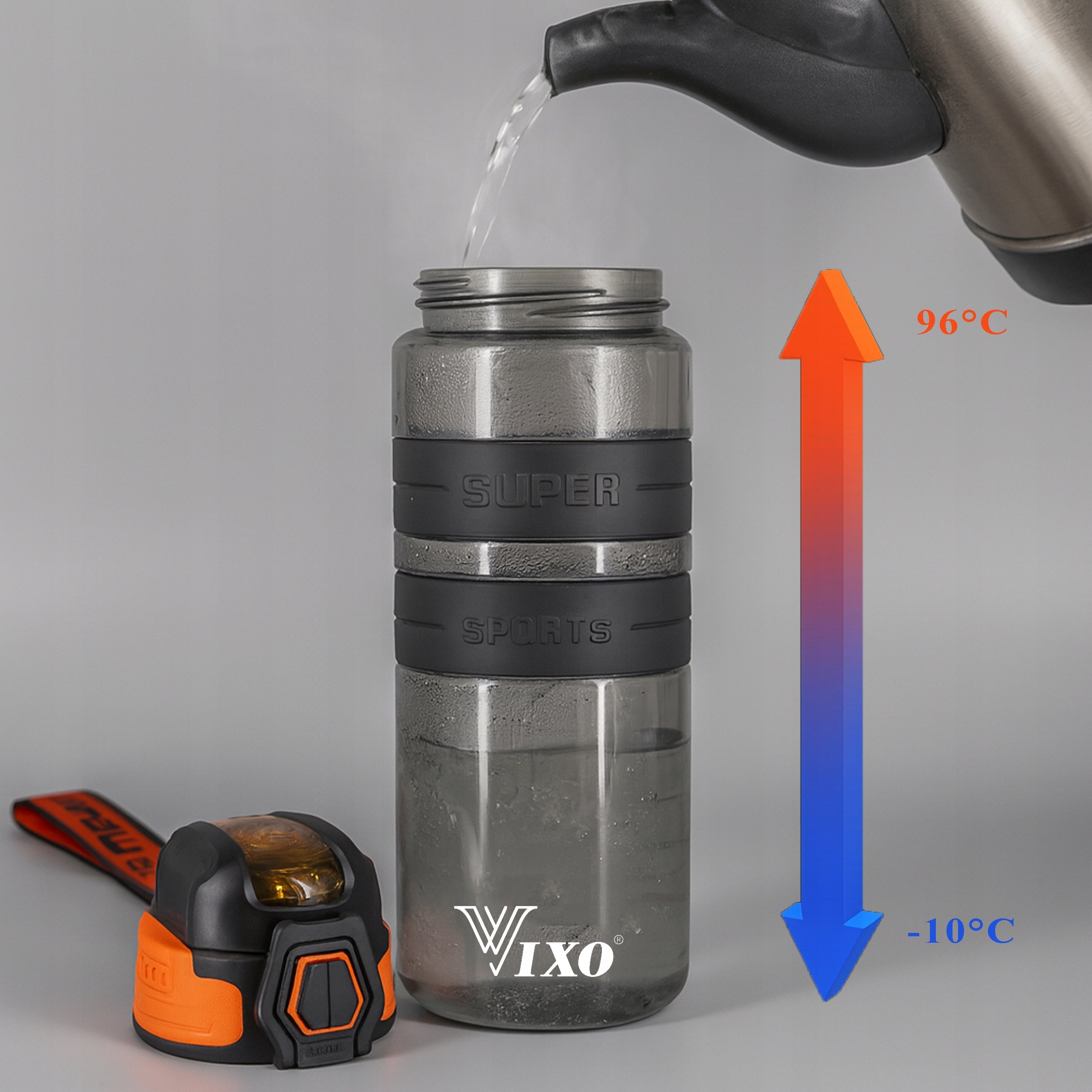 Bottle Water Bottle 500ml Tritan Airtight With Sports Measure BPA Free Kind water bottle