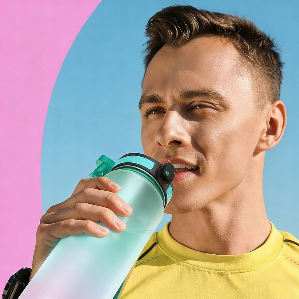 Bottle Water Bottle Tritan Airtight Sports Scoop 1000ml BPA Free Product weight with unit packaging 0.153 kg