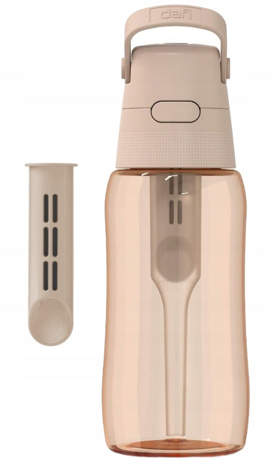 Bottle bottle + filter cartridge Dafi SOLID 0,5L cappuccino FitMania Packaging status original