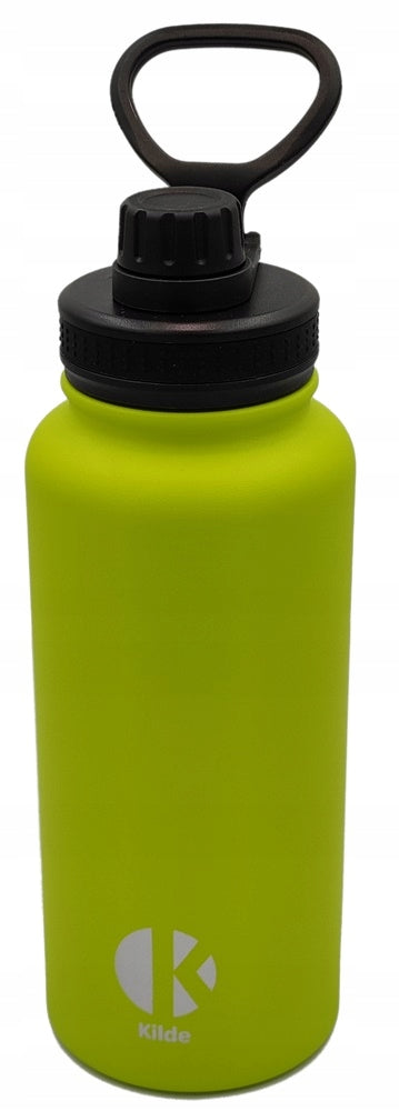 Bottle thermal bottle steel 950 ml green Color green