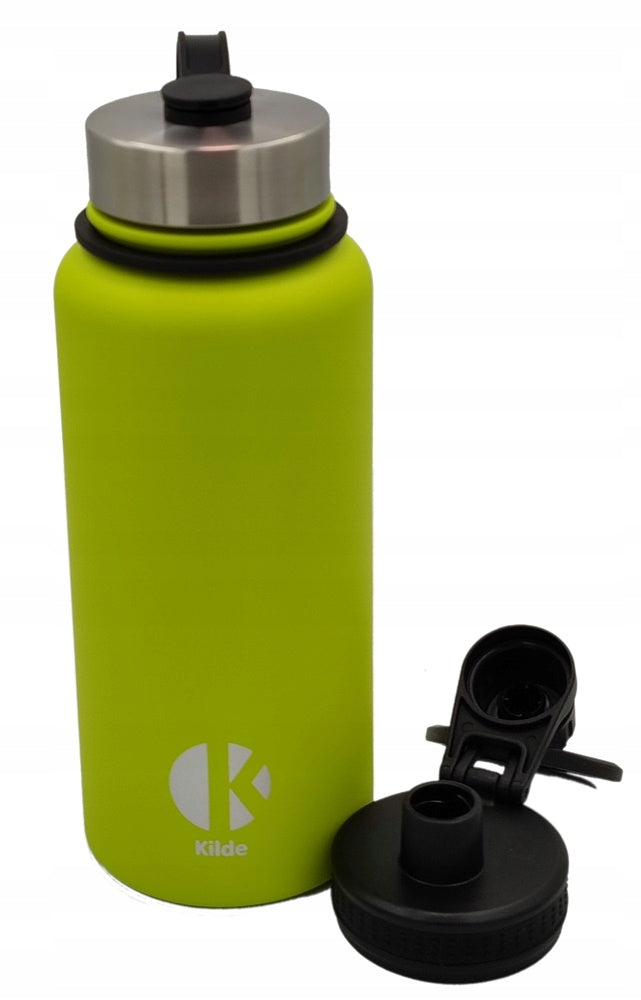 Bottle thermal bottle steel 950 ml green